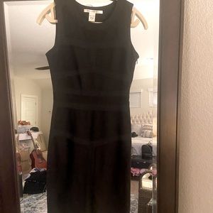 Diane con furstenberg black dress. Size 4: perfect condition
